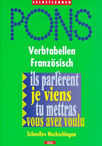 Product Image: PONS Verbtabellen, Französisch