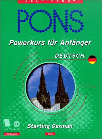PONS Powerkurs für Anfänger, Audio-CDs m. Lehrbuch, Deutsch, 1 Audio-CD m. Lehrbuch Foreign Languages ​​& Dictionaries