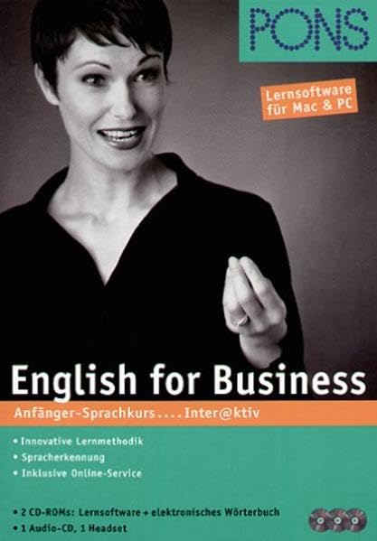 PONS Inter@ktiv - Anfänger-Sprachkurs: English for Business Learning