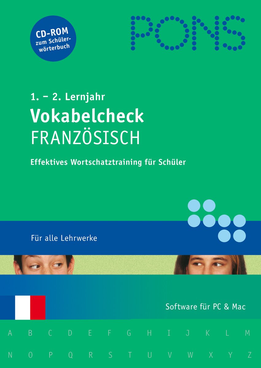 PONS Vokabelcheck Französisch 1./2. Lernjahr Learning