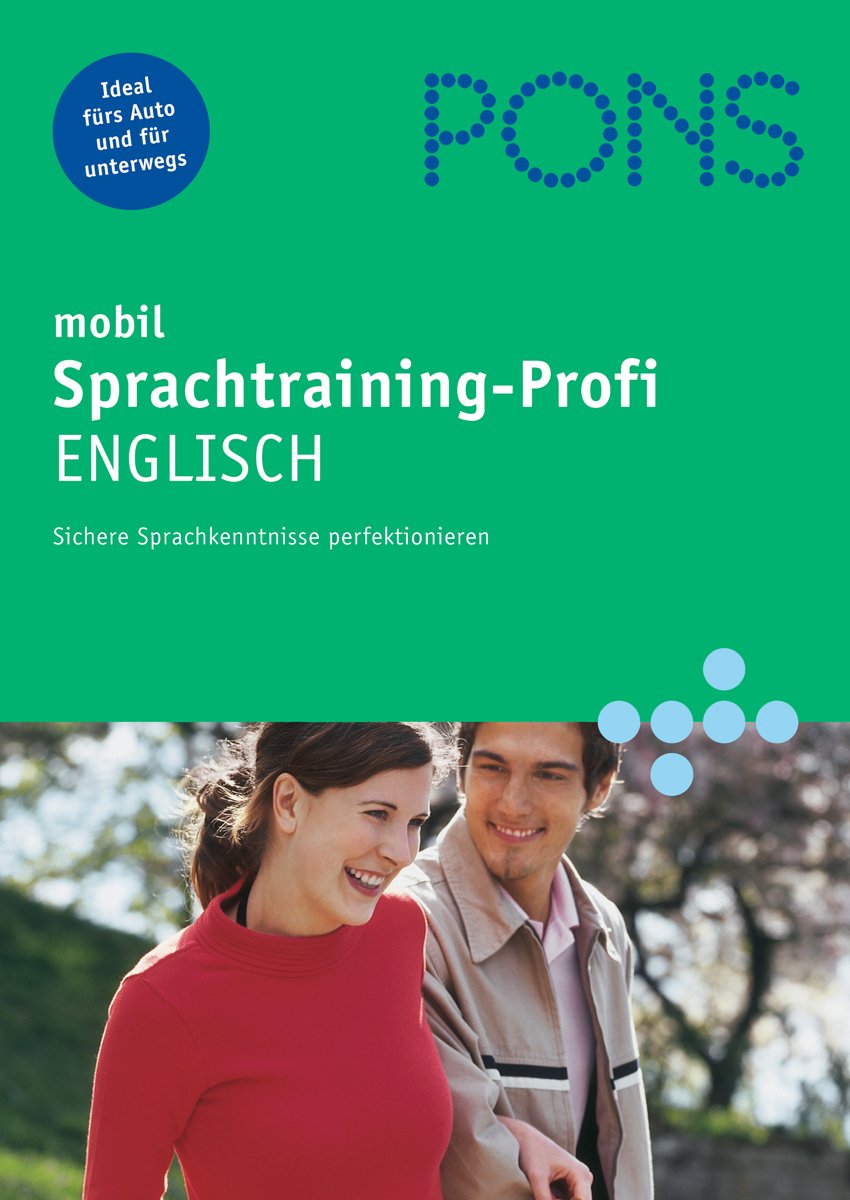 PONS mobil Sprachtraining-Profi Englisch, 2 Audio-CDs und Begleitheft Learning & Reference Books