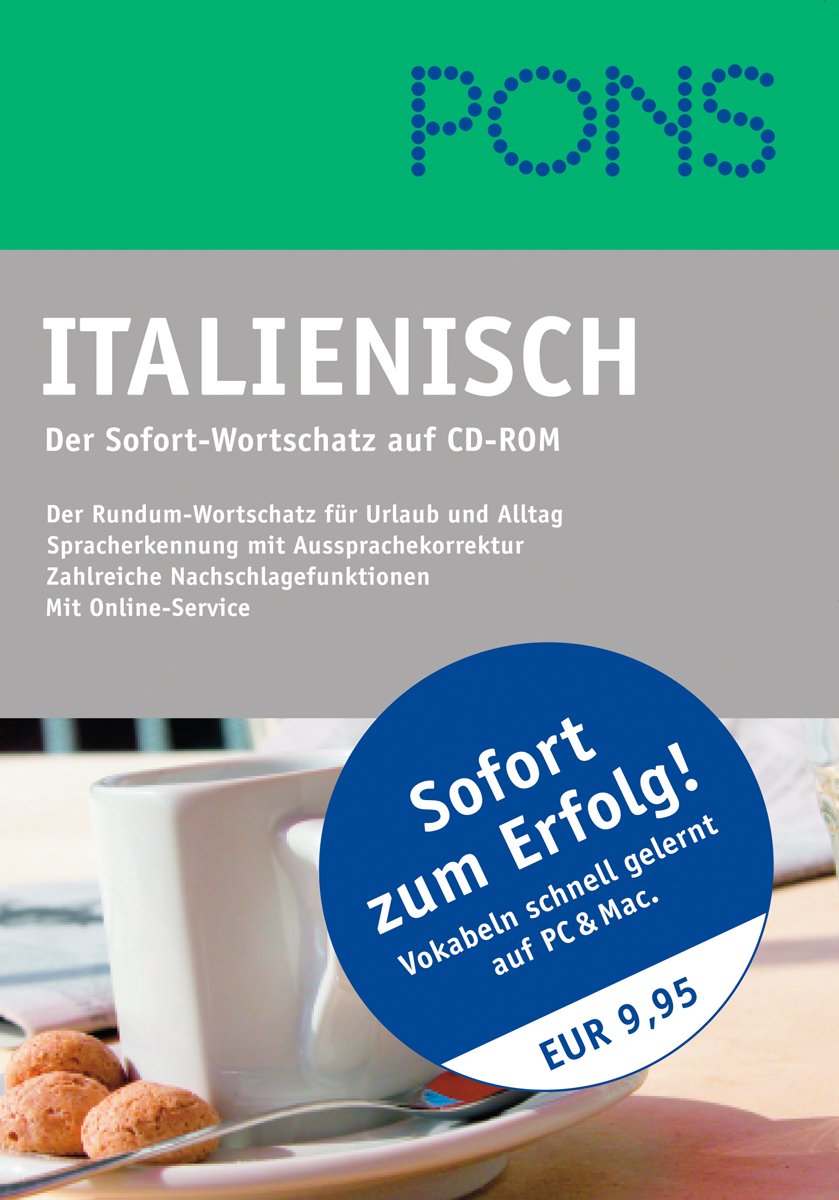 PONS - Sofort-Wortschatz Italienisch Learning