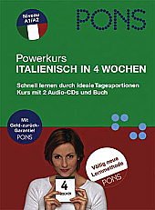 PONS Powerkurs Italienisch in 4 Wochen Foreign Languages ​​& Dictionaries