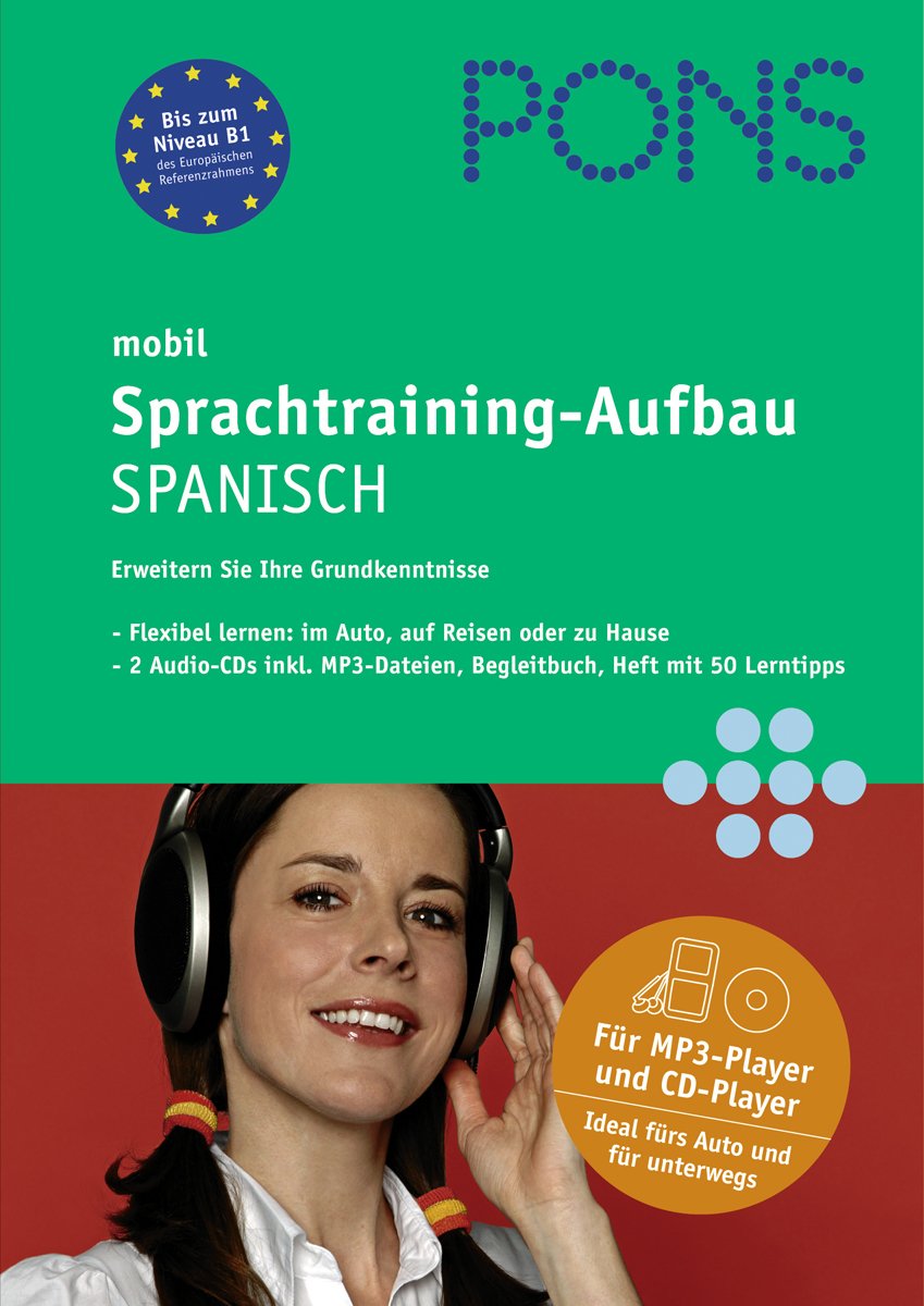 PONS mobil Sprachtraining - Aufbau Spanisch. 2 CDs Foreign Languages ​​& Dictionaries