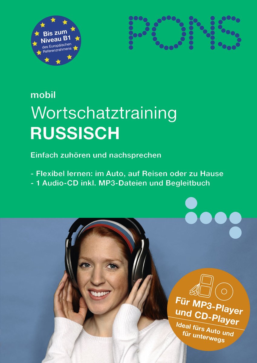 PONS mobil Wortschatztraining Russisch: Hörübungen fürs Lernen unterwegs Foreign Languages ​​& Dictionaries