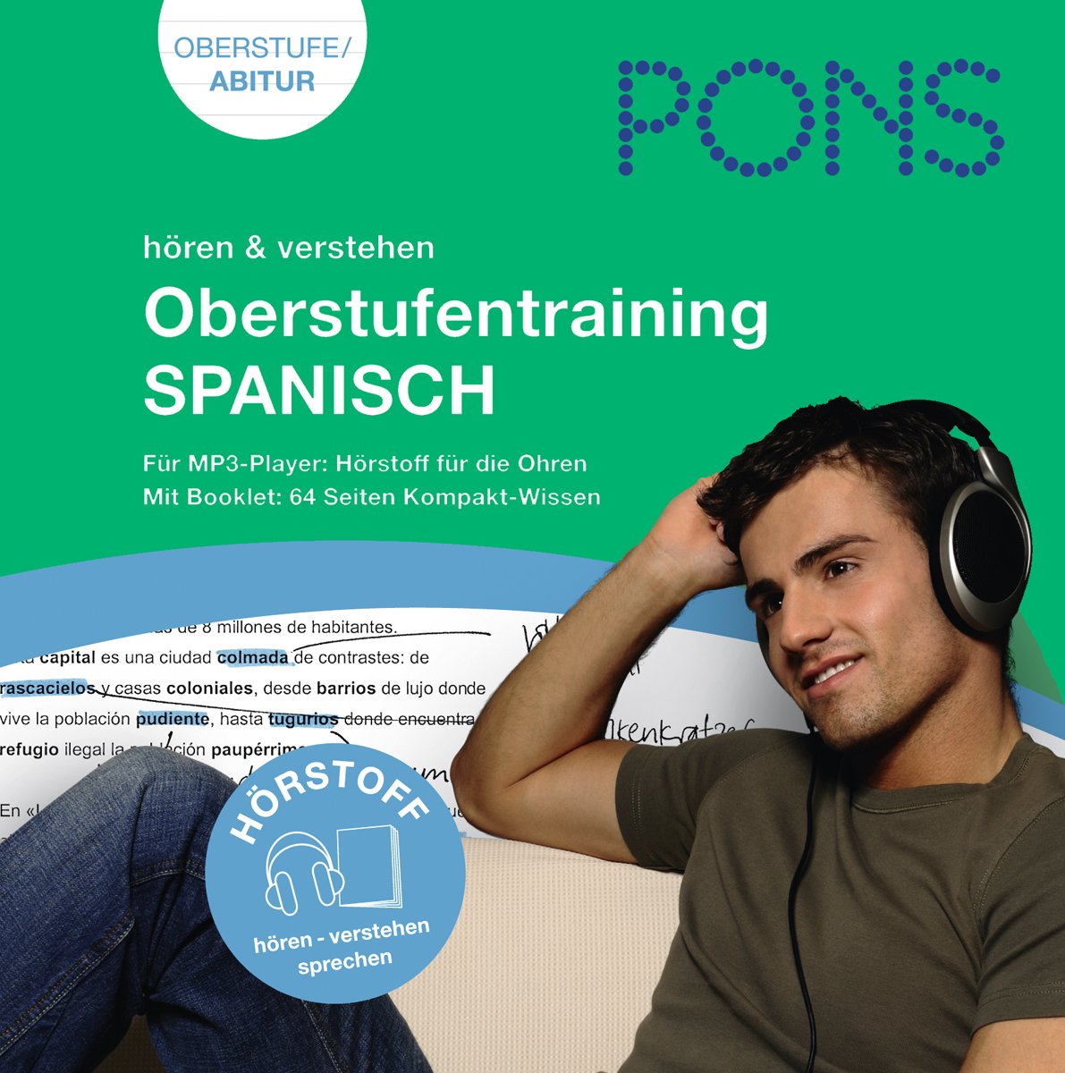 PONS Hörstoff: Oberstufentraining Spanisch: Audio-Training fürs Abitur: Wortschatz, Wendungen, Aussprache: Für MP3-Player Foreign Languages ​​& Dictionaries