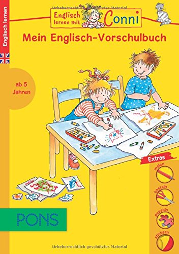 PONS Englisch lernen mit Conni: Mein Englisch-Vorschulbuch Study Guides