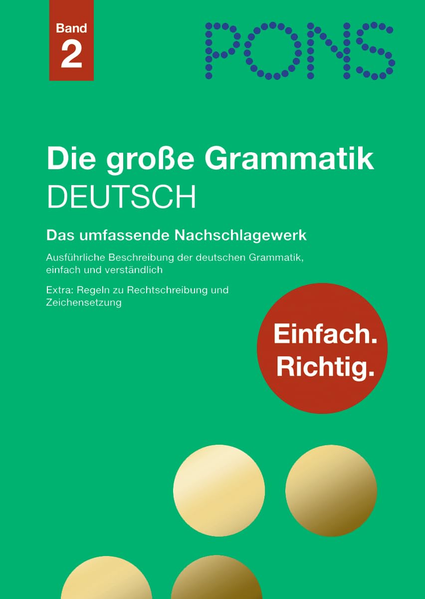 PONS Die große Grammatik Deutsch. Band 2 Social Sciences