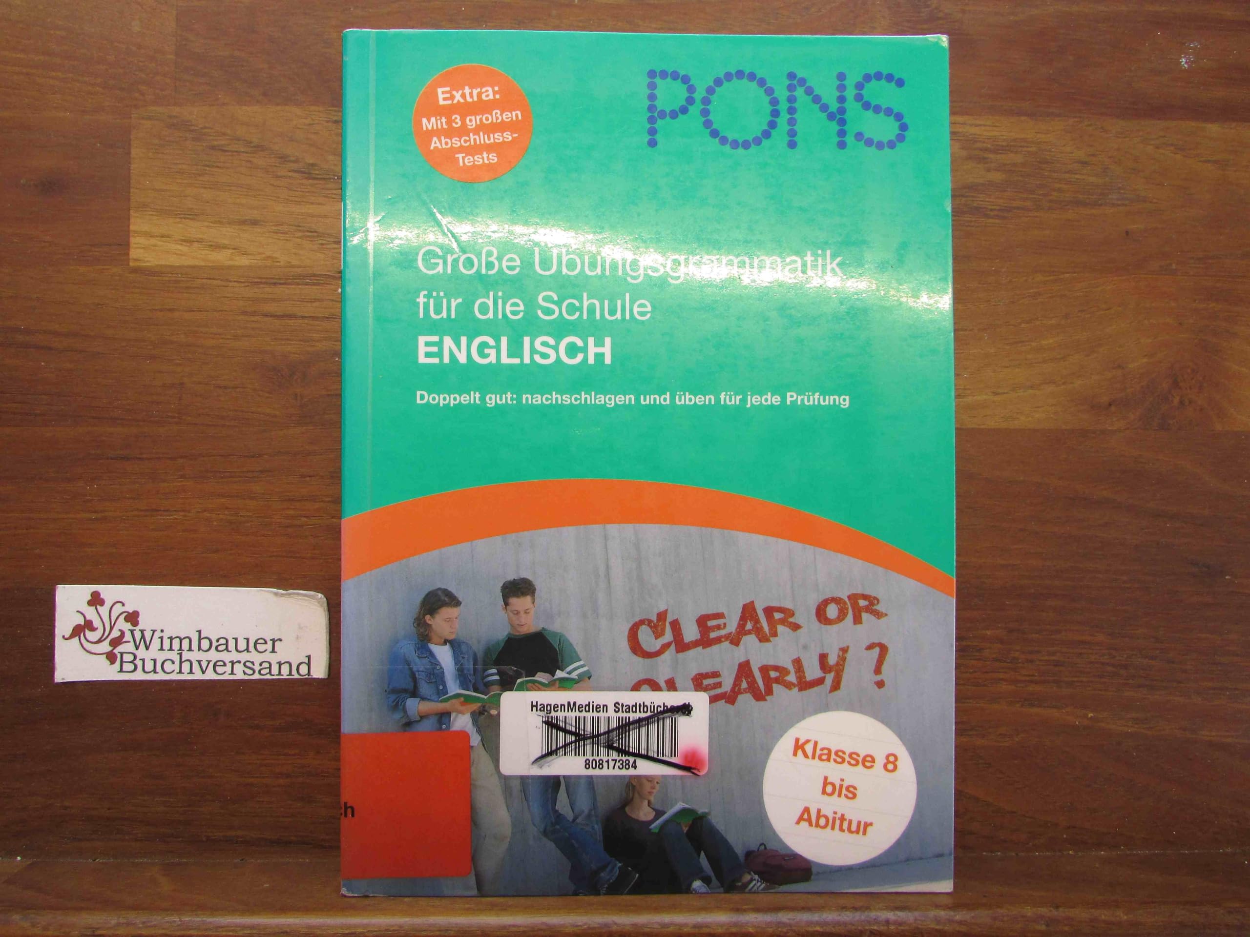 PONS Große Übungsgrammatik für die Schule Englisch Foreign Languages ​​& Dictionaries