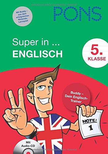 PONS Super in Englisch / 5. Klasse: Buddy - Dein Englisch-Trainer Foreign Languages ​​& Dictionaries