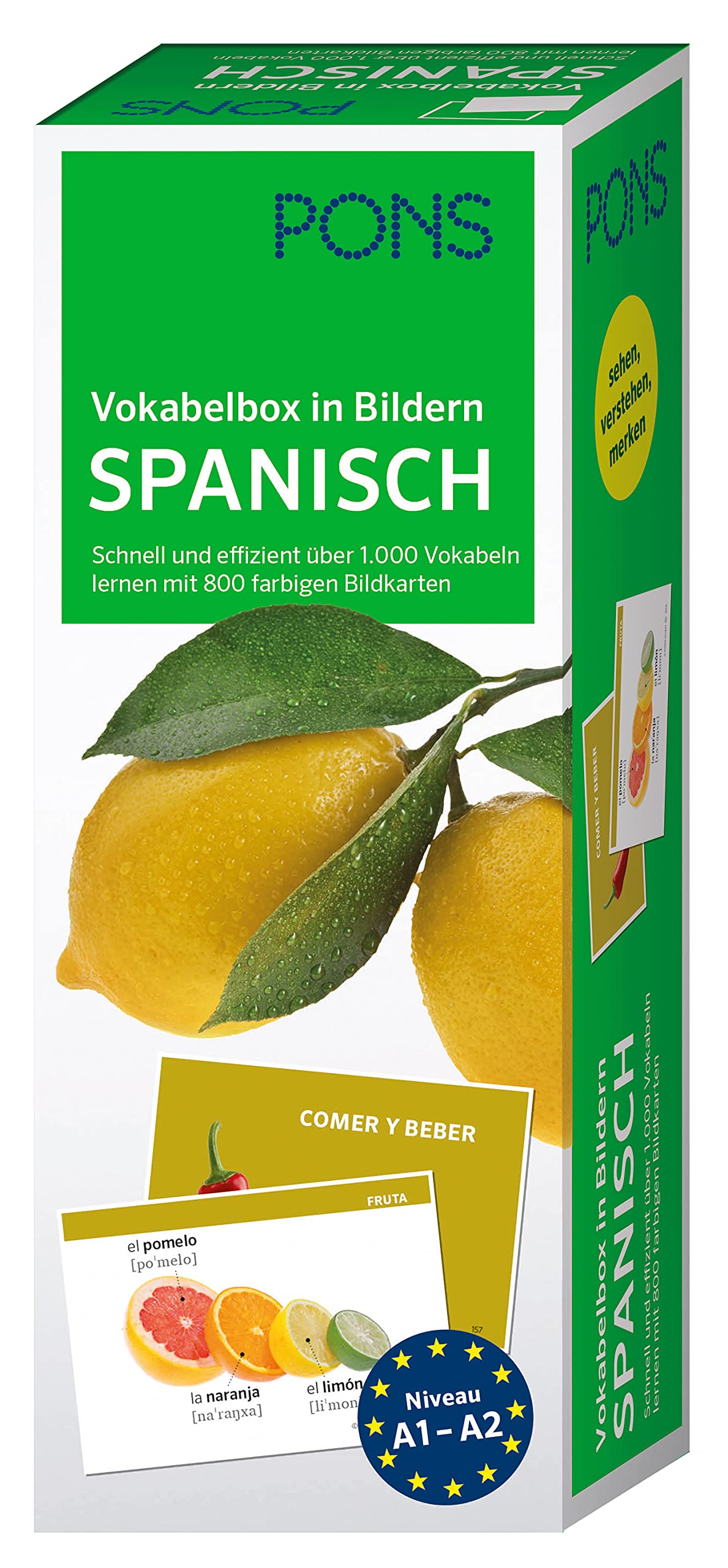 PONS Vokabelbox in Bildern Spanisch Foreign Languages ​​& Dictionaries
