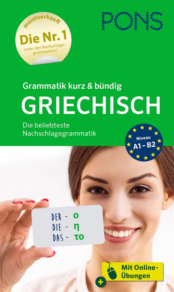 PONS Grammatik kurz & bündig Griechisch Foreign Languages ​​& Dictionaries