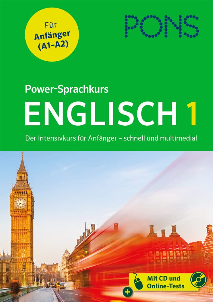 PONS Power-Sprachkurs Englisch 1 Foreign Languages ​​& Dictionaries