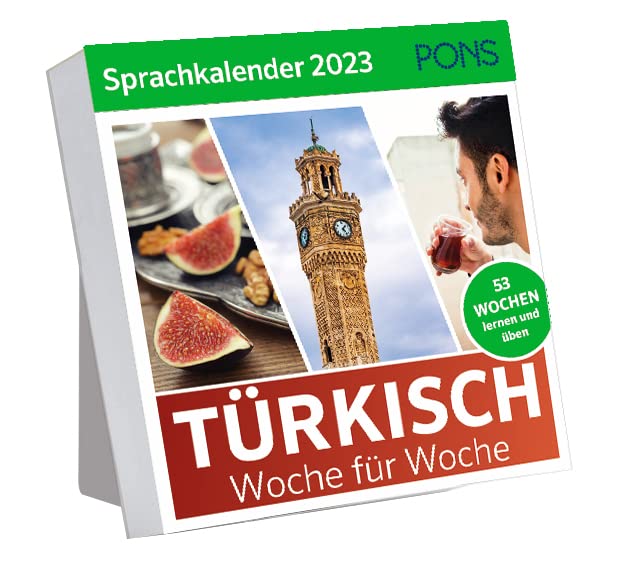PONS Sprachkalender Türkisch 2023: Woche für Woche book