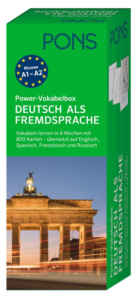 PONS Power-Vokabelbox Deutsch als Fremdsprache Foreign Languages ​​& Dictionaries