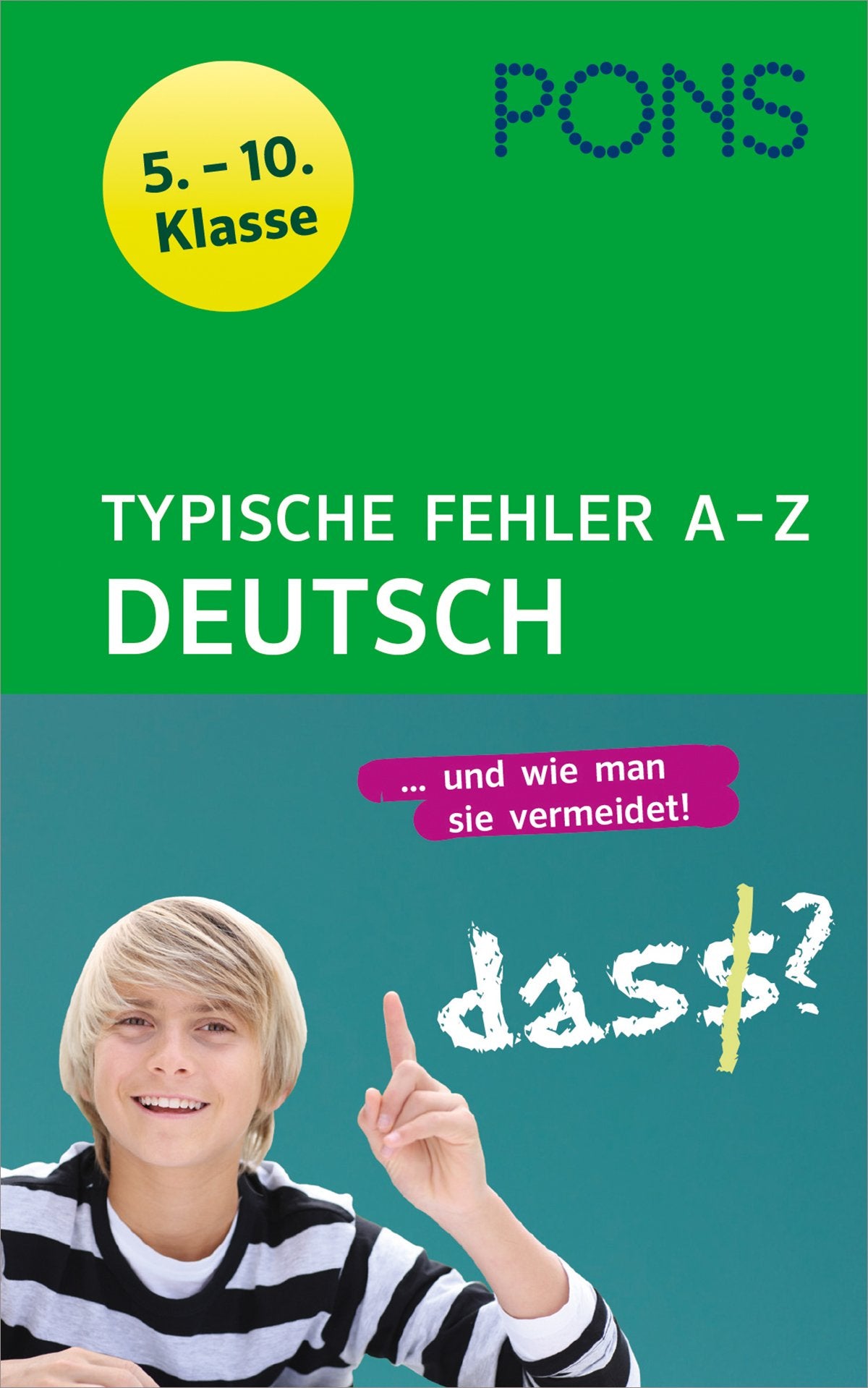 Product Image: PONS Typische Fehler A - Z Deutsch. 5. - 10. Klasse