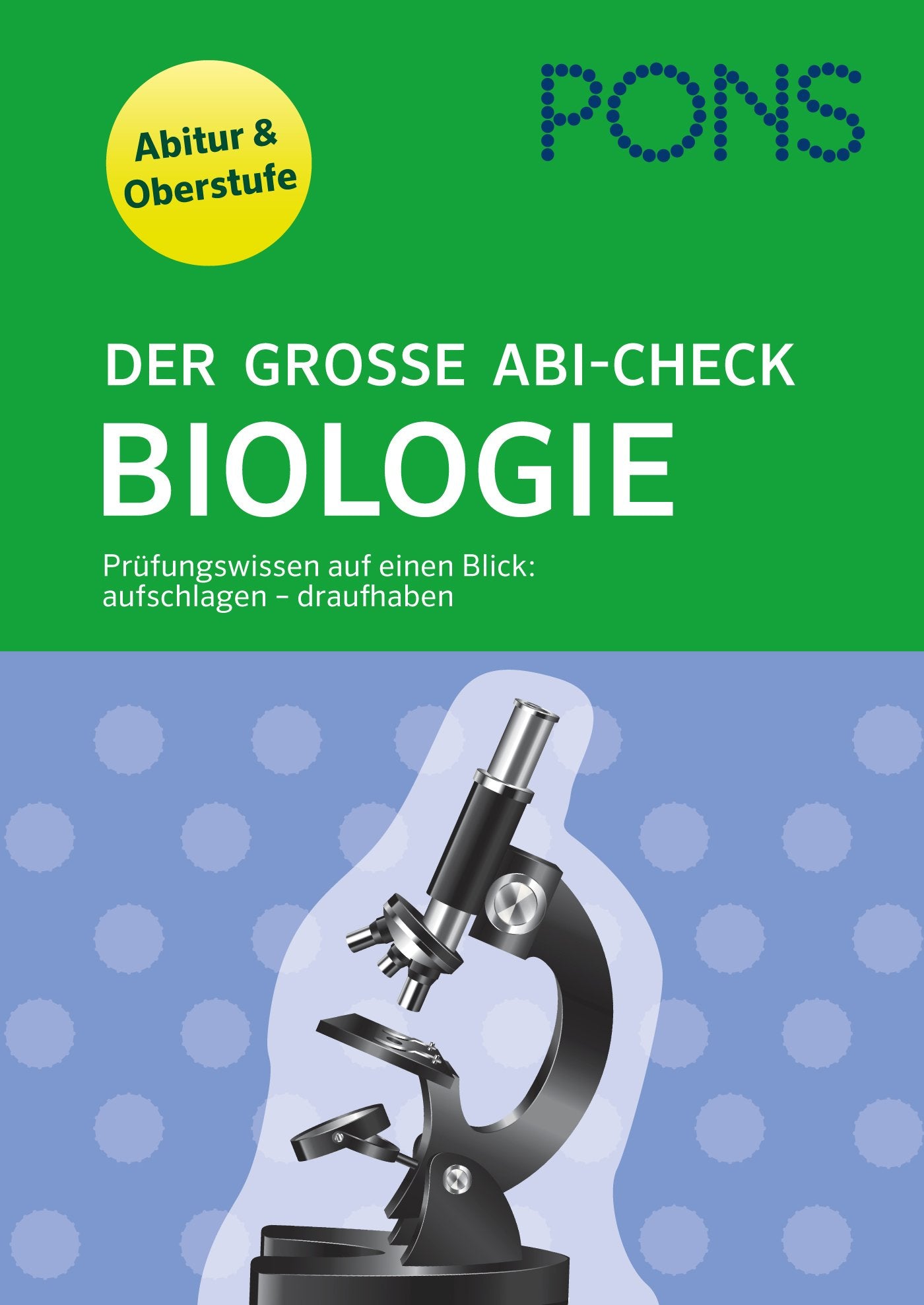 Product Image: PONS Der große Abi-Check Biologie