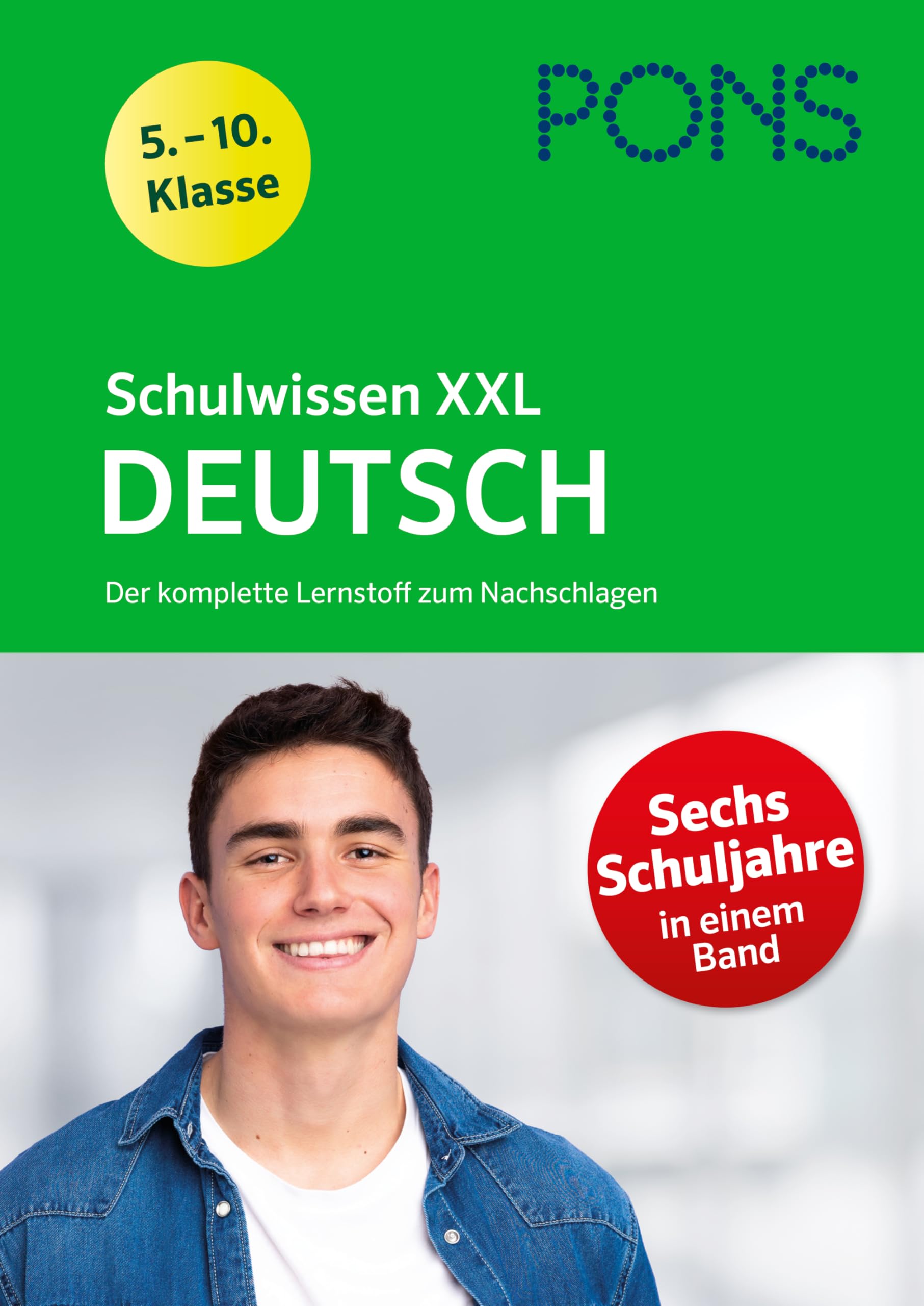 PONS Schulwissen XXL Deutsch 5.-10. Klasse Study Guides