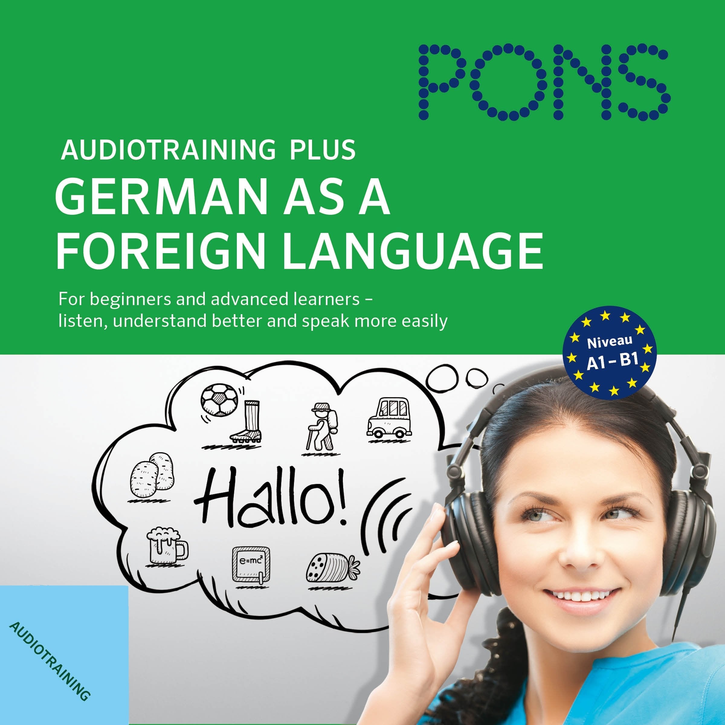 PONS Audiotraining Plus Deutsch als Fremdsprache General education