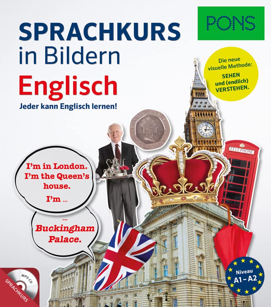 PONS Sprachkurs in Bildern Englisch Foreign Languages ​​& Dictionaries