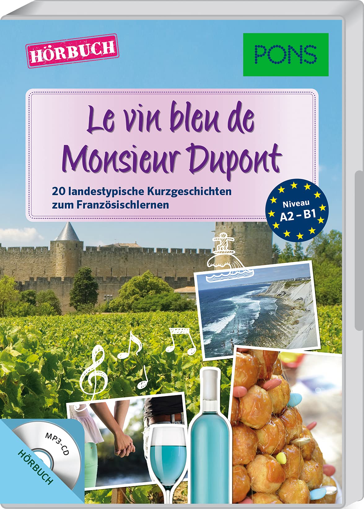 PONS Hörbuch Le vin bleu du Monsieur Dupont Foreign Languages ​​& Dictionaries