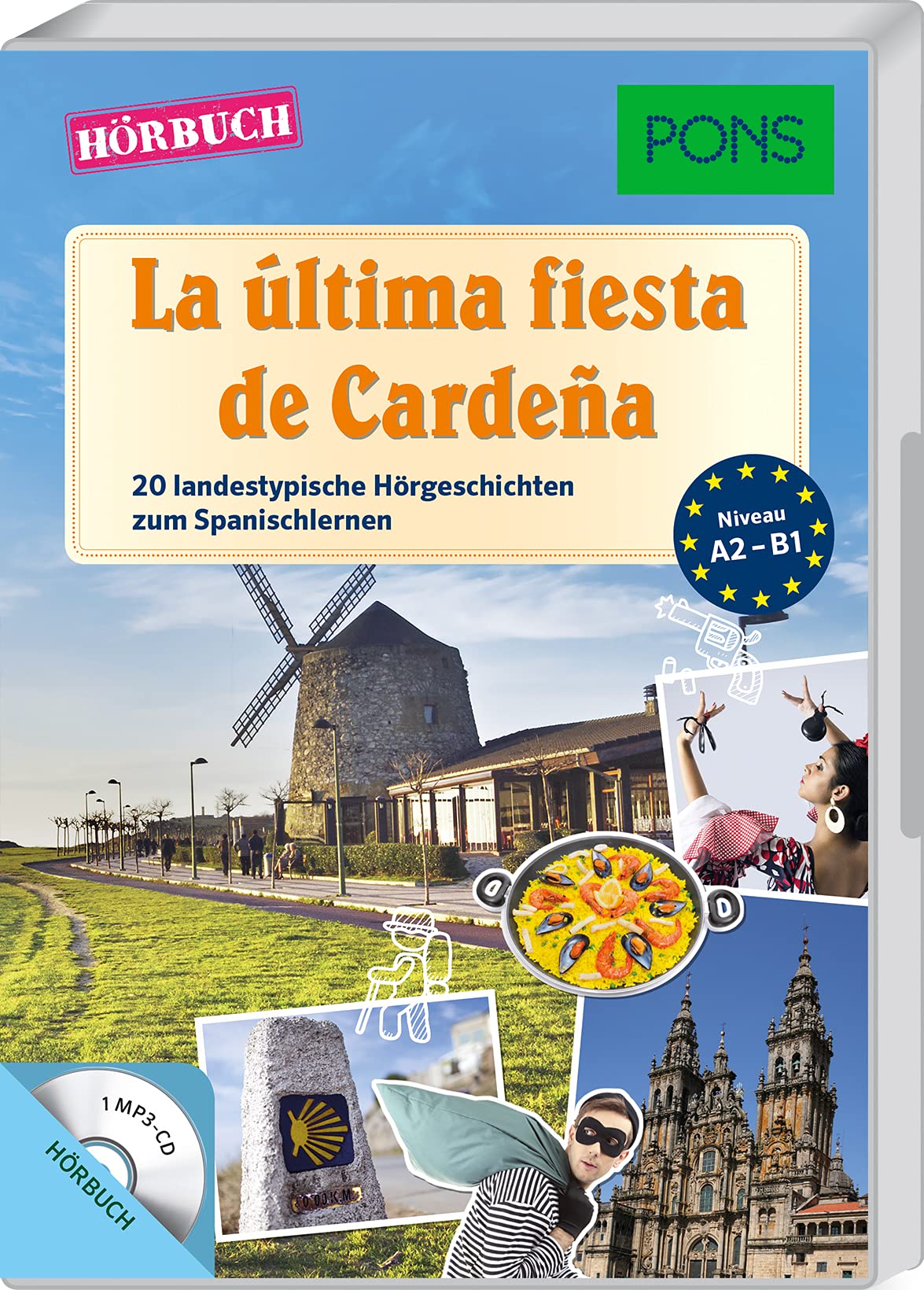 PONS Hörbuch La última fiesta de Cardeña Foreign Languages ​​& Dictionaries