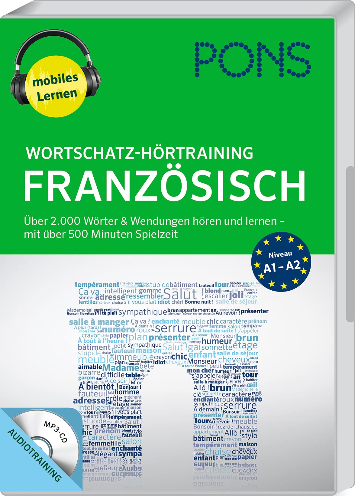 PONS Wortschatz-Hörtraining Französisch: Über 2.000 Wörter & Wendungen hören und lernen - mit über 527 Minuten Spielzeit Foreign Languages ​​& Dictionaries