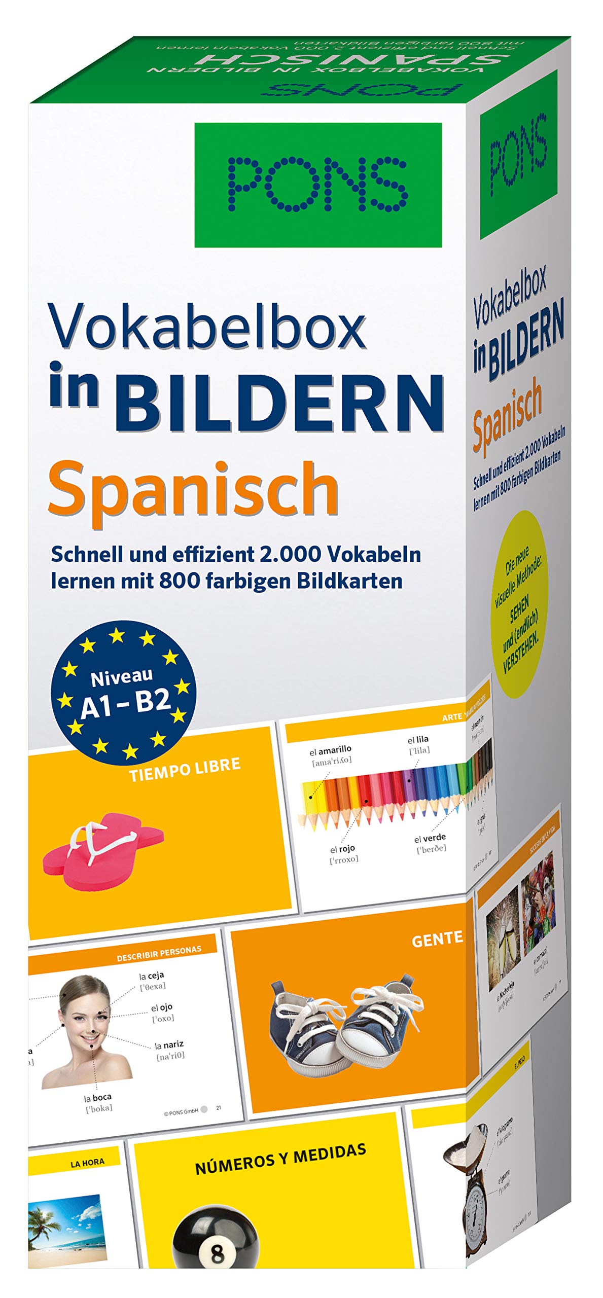 PONS Vokabelbox in Bildern Spanisch Foreign Languages ​​& Dictionaries