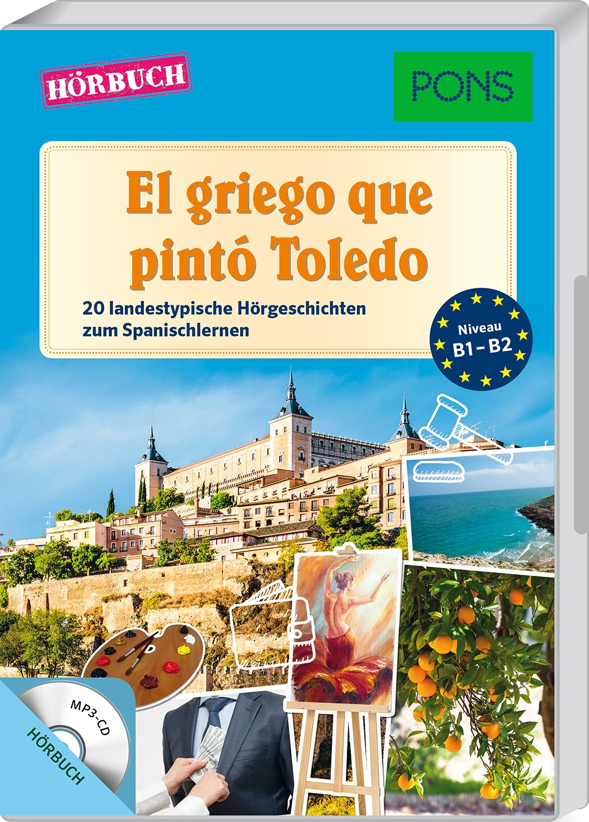 PONS Hörbuch El griego que pintó Toledo Study Guides