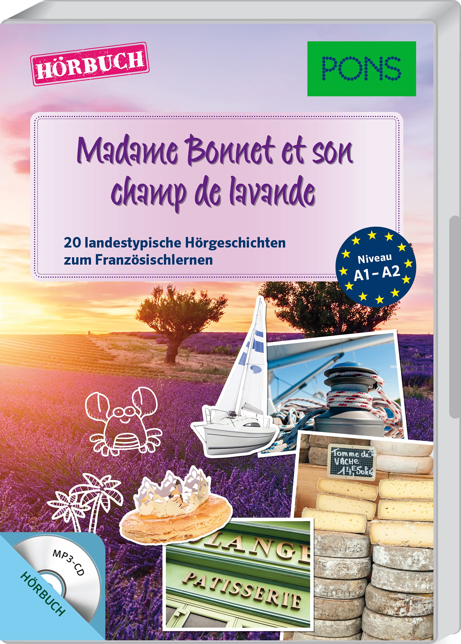 PONS Hörbuch Madame Bonnet et son champ de lavande Study Guides