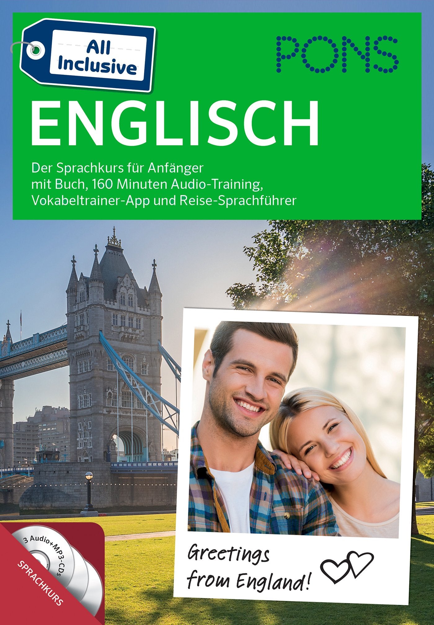 PONS All inclusive Sprachkurs für Anfänger Englisch Foreign Languages ​​& Dictionaries