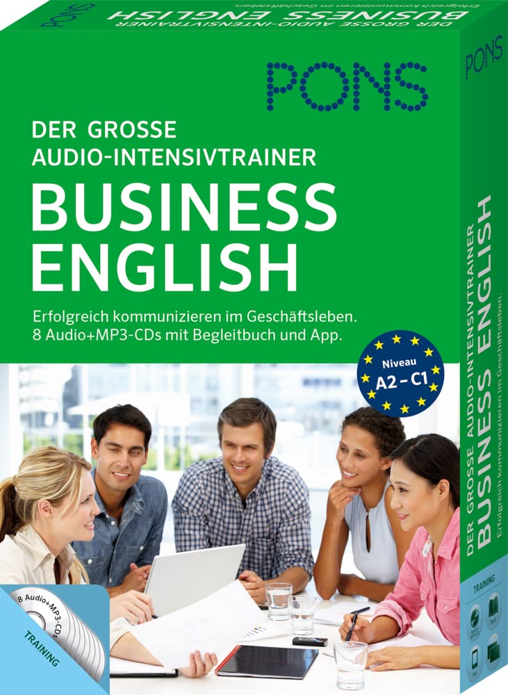 PONS Der große Audio-Intensivtrainer Business English Foreign Languages ​​& Dictionaries