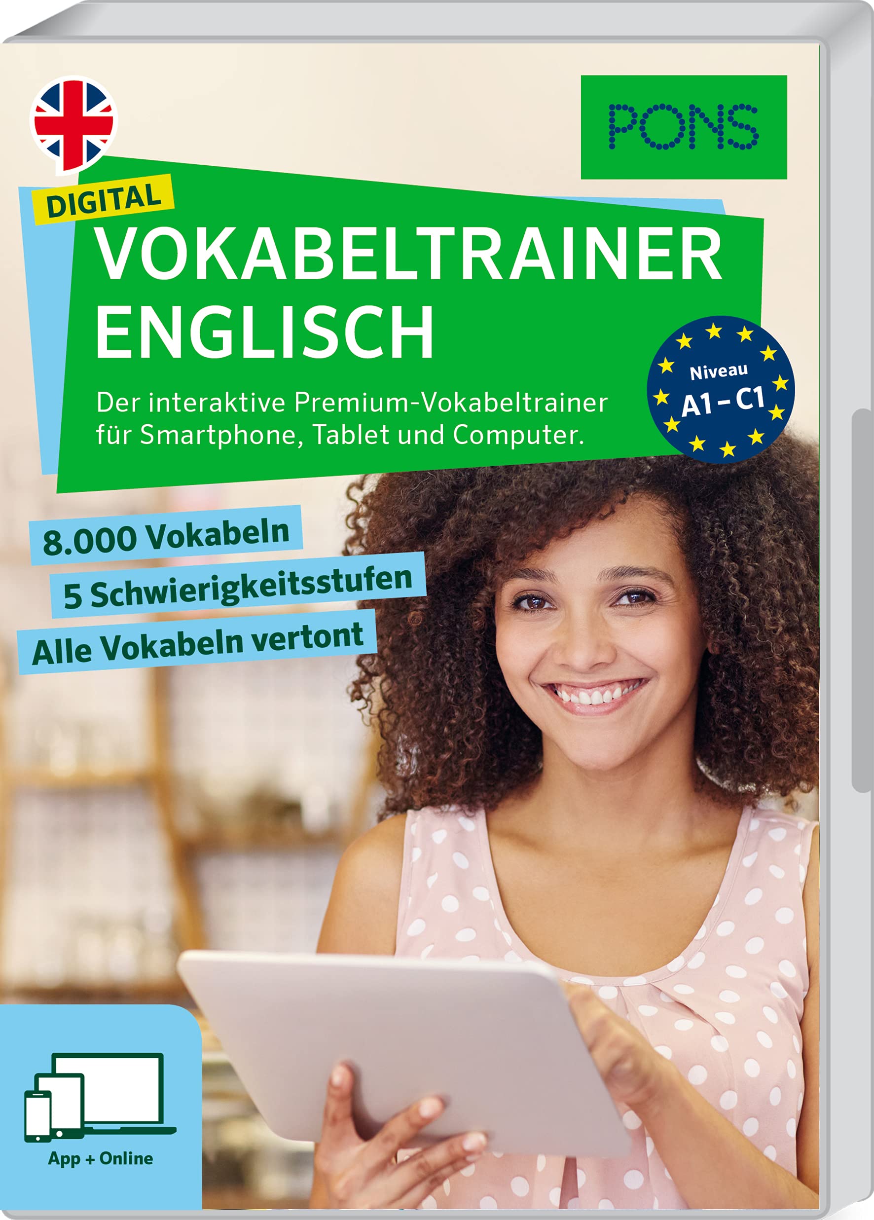 PONS Digital Vokabeltrainer Englisch Foreign Languages ​​& Dictionaries
