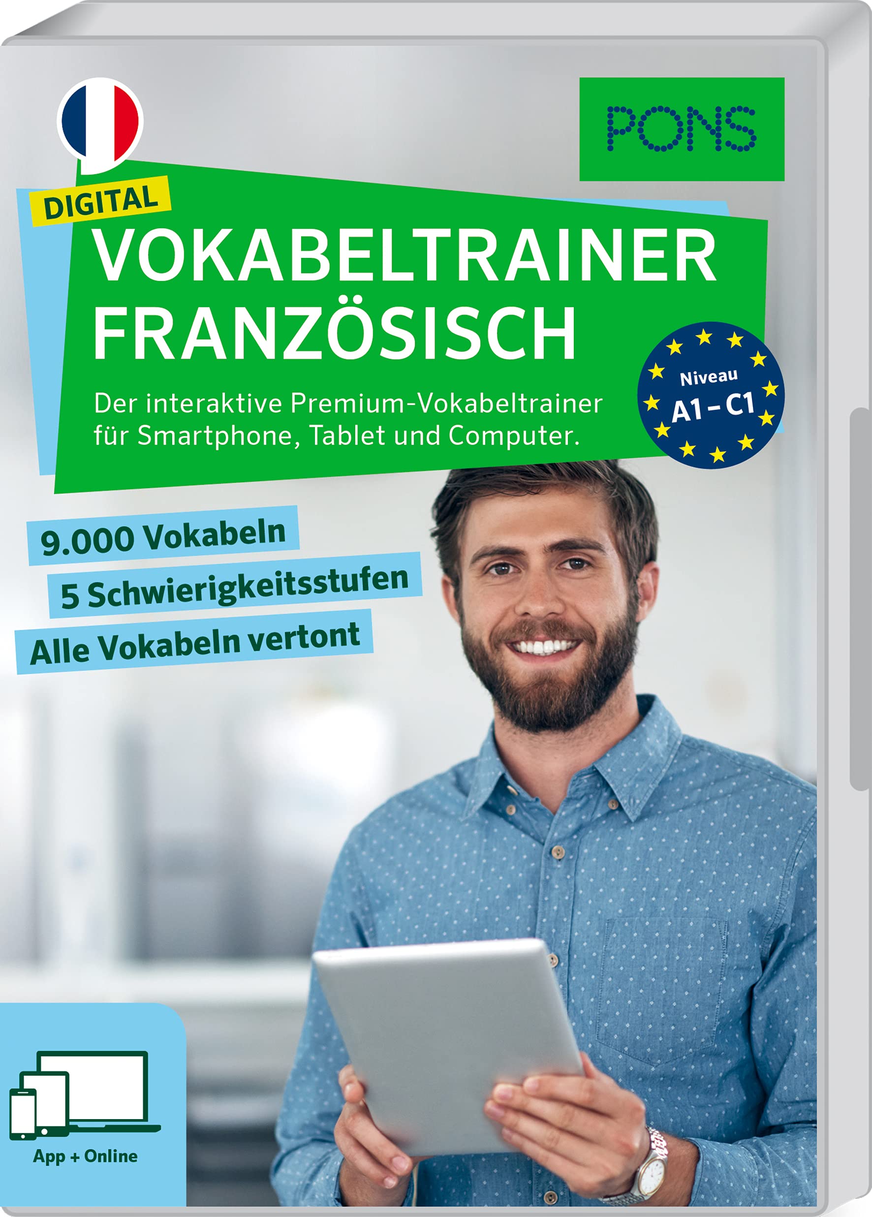 PONS Digital Vokabeltrainer Französisch Foreign Languages ​​& Dictionaries
