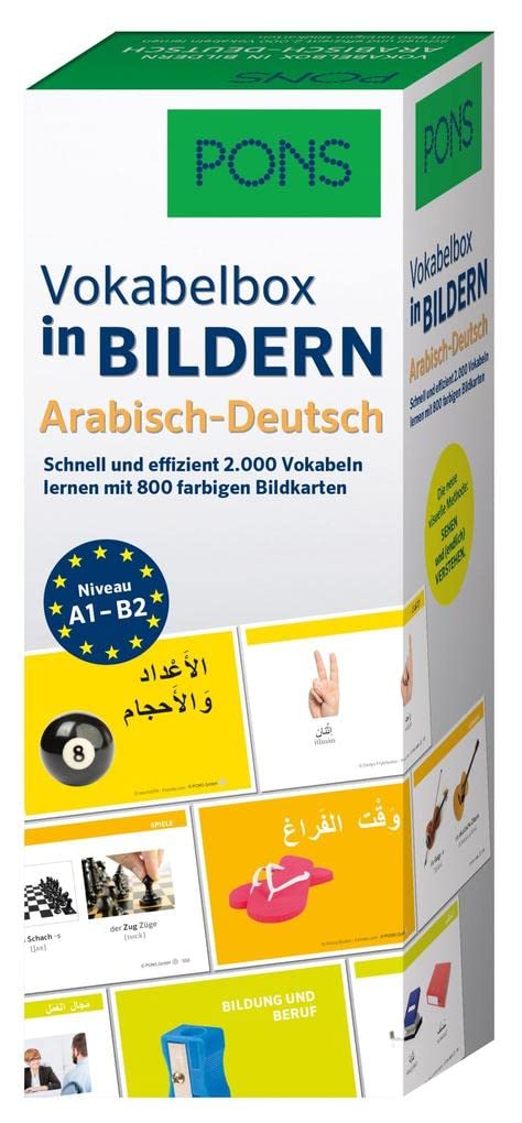 PONS Vokabelbox in Bildern Arabisch-Deutsch Foreign Languages ​​& Dictionaries