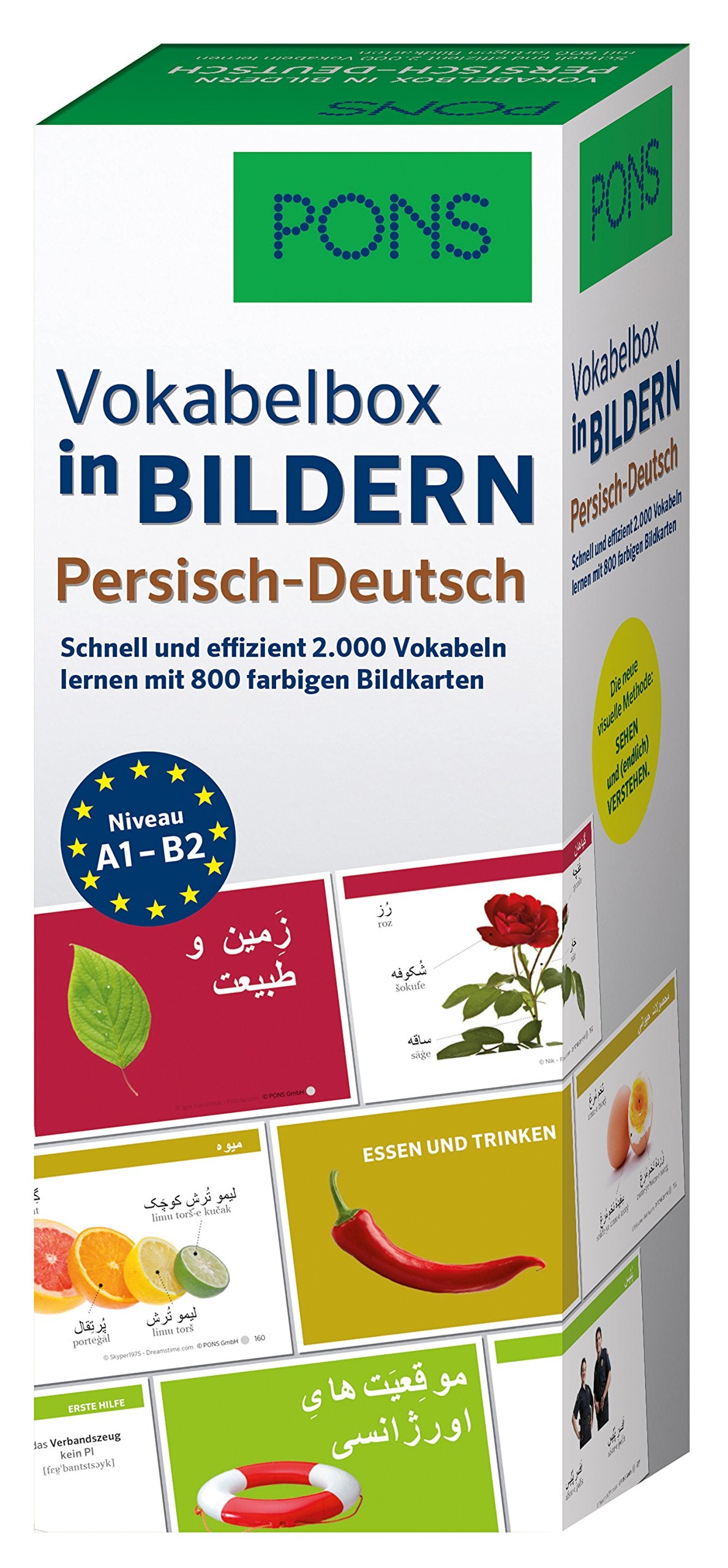 PONS Vokabelbox in Bildern Persisch-Deutsch Foreign Languages ​​& Dictionaries