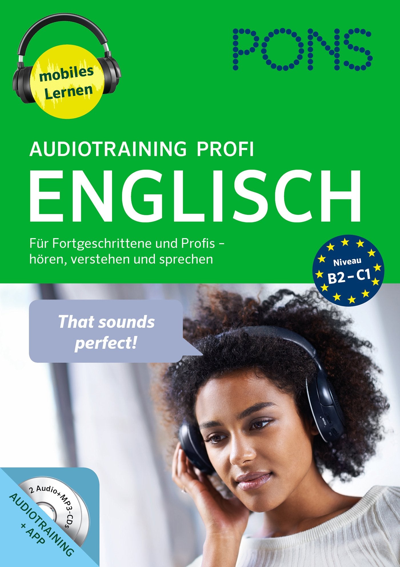 PONS Audiotraining Profi Englisch: Für Fortgeschrittene und Profis – hören, verstehen und sprechen Foreign Languages ​​& Dictionaries