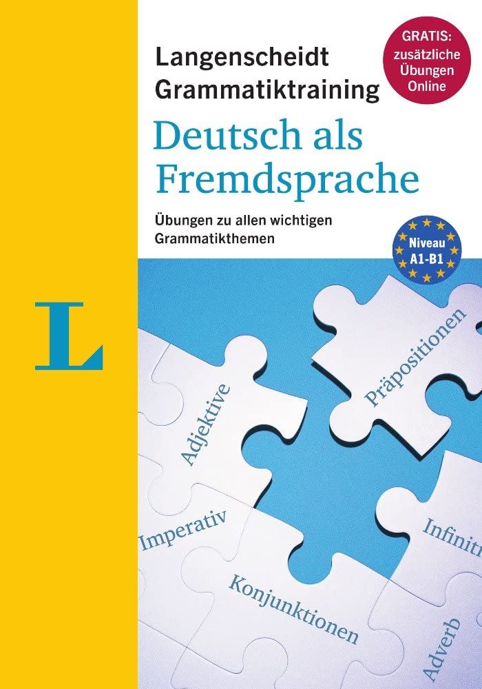 Langenscheidt Grammatiktraining Deutsch als Fremdsprache - Buch mit Online-Übungen: Übungen zu allen wichtigen Grammatikthemen Foreign Languages ​​& Dictionaries