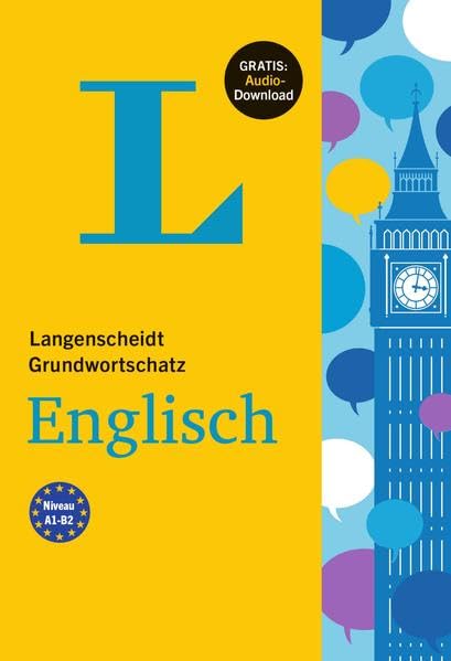 Langenscheidt Grundwortschatz Englisch - Buch mit Audio-Download: Niveau A1-A2 Foreign Languages ​​& Dictionaries