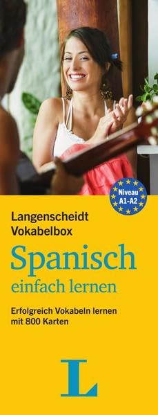 Langenscheidt Vokabelbox Spanisch einfach lernen - Box mit Karteikarten General education
