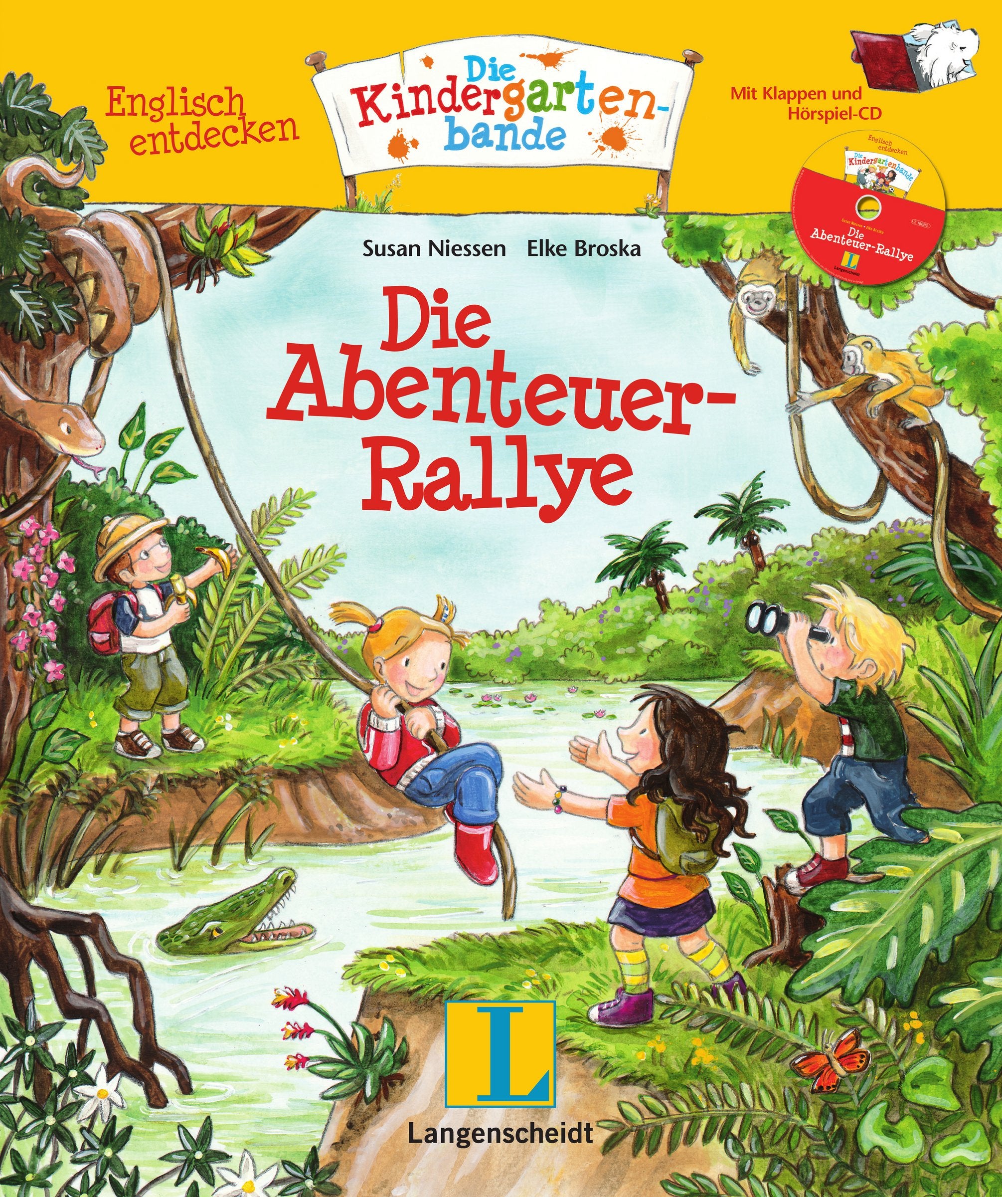 Englisch entdecken: Die Kindergartenbande. Die Abenteuer-Rallye Children's books