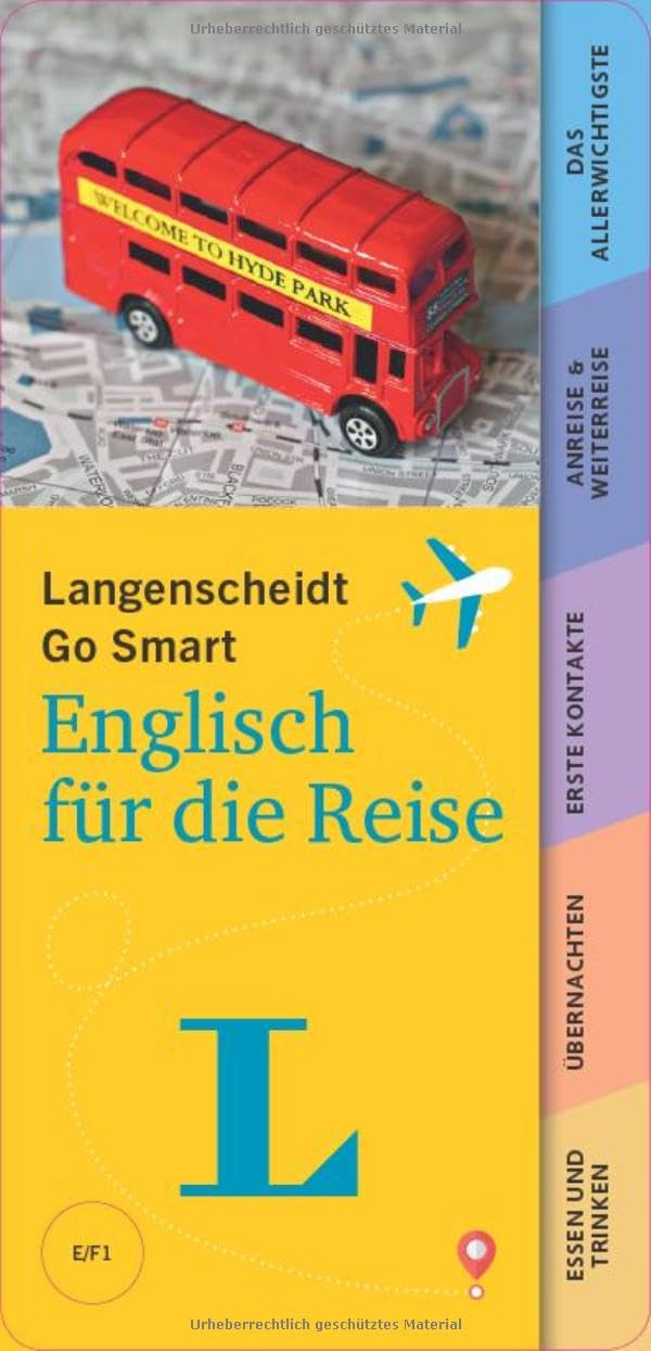 Langenscheidt Go Smart - Englisch für die Reise. Fächer Leisure, Home & Garden