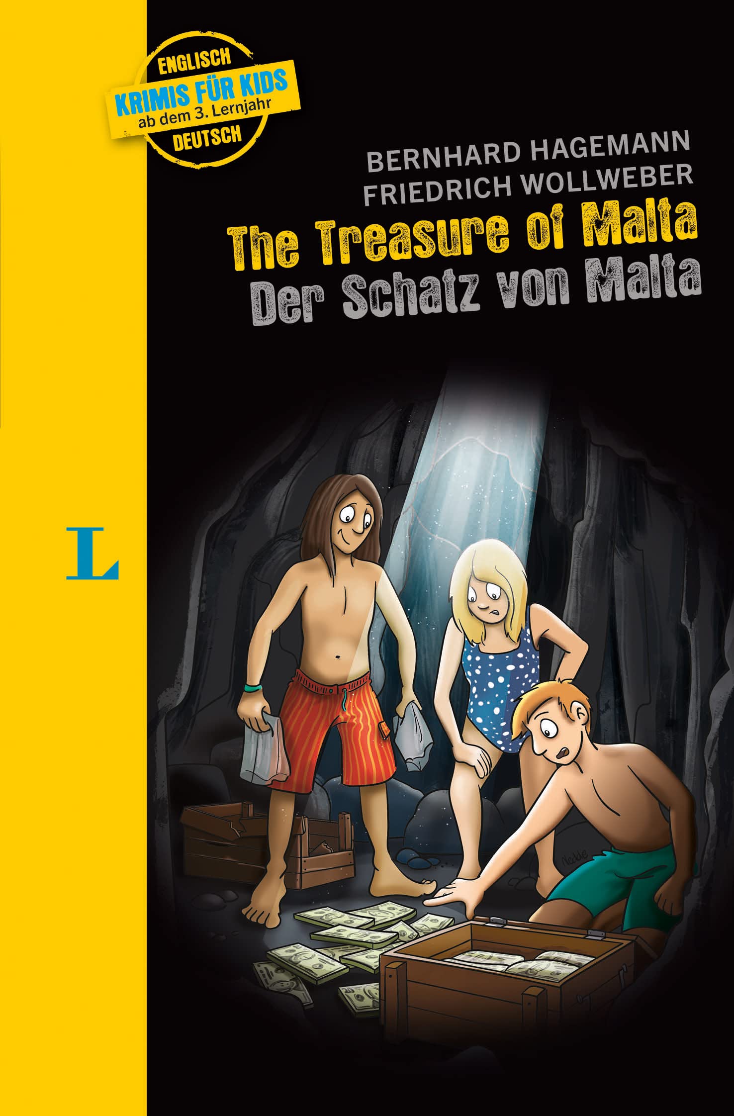 Langenscheidt Krimis für Kids - The Treasure of Malta - Der Schatz von Malta Foreign Languages ​​& Dictionaries