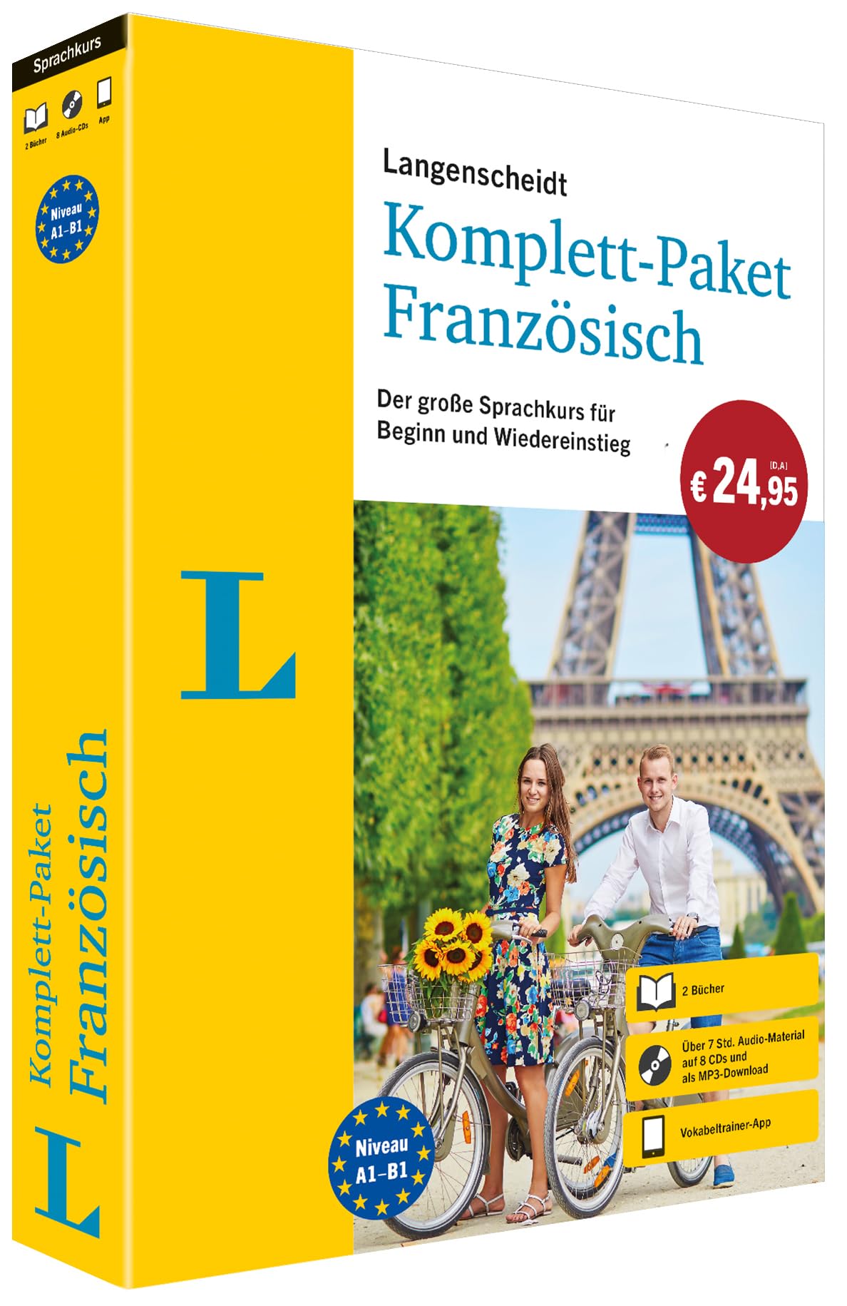 Langenscheidt Komplett-Paket Französisch Foreign Languages ​​& Dictionaries