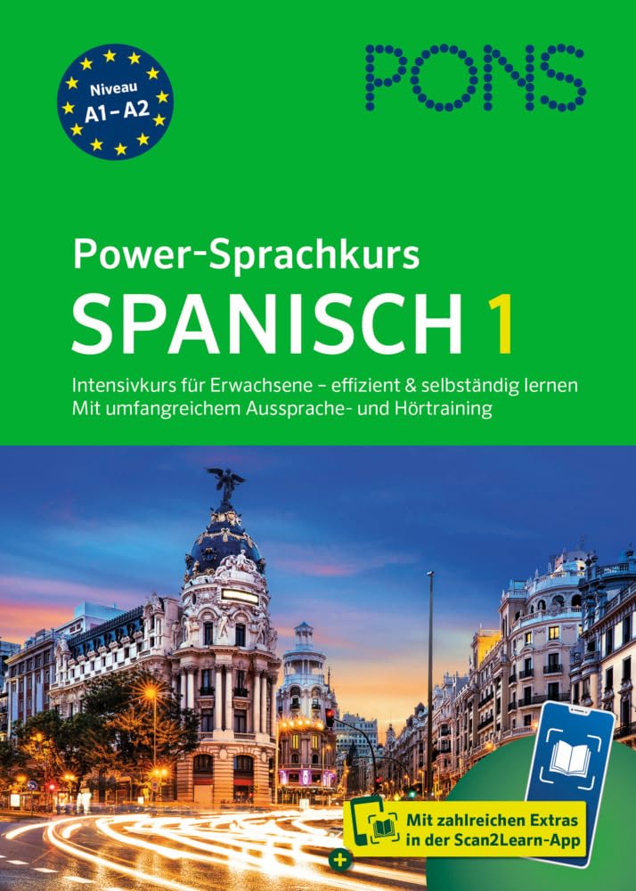 PONS Power-Sprachkurs Spanisch 1 Foreign Languages ​​& Dictionaries