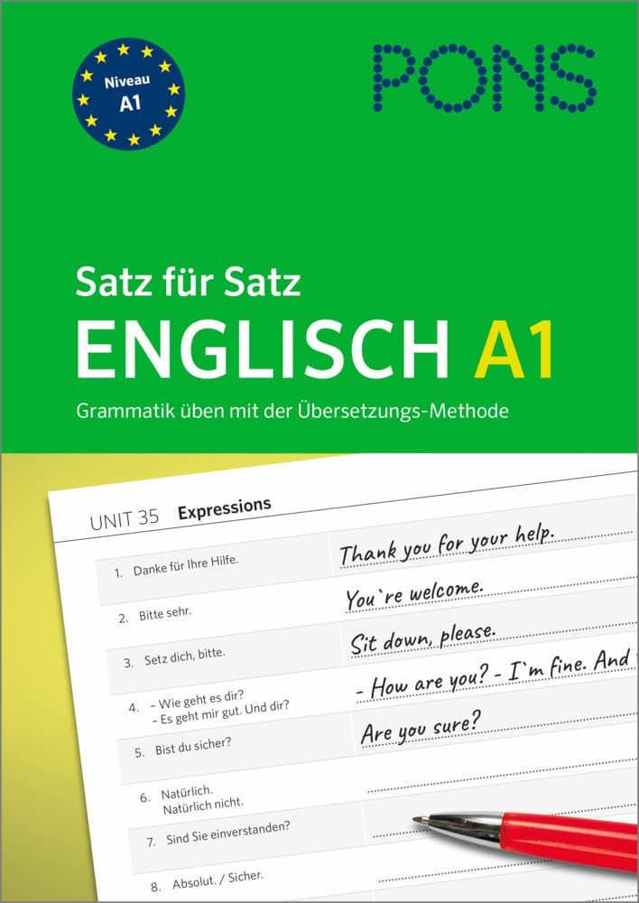 Product Image: PONS Satz für Satz Englisch A1