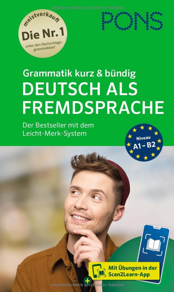 PONS Grammatik kurz & bündig Deutsch als Fremdsprache Foreign Languages ​​& Dictionaries