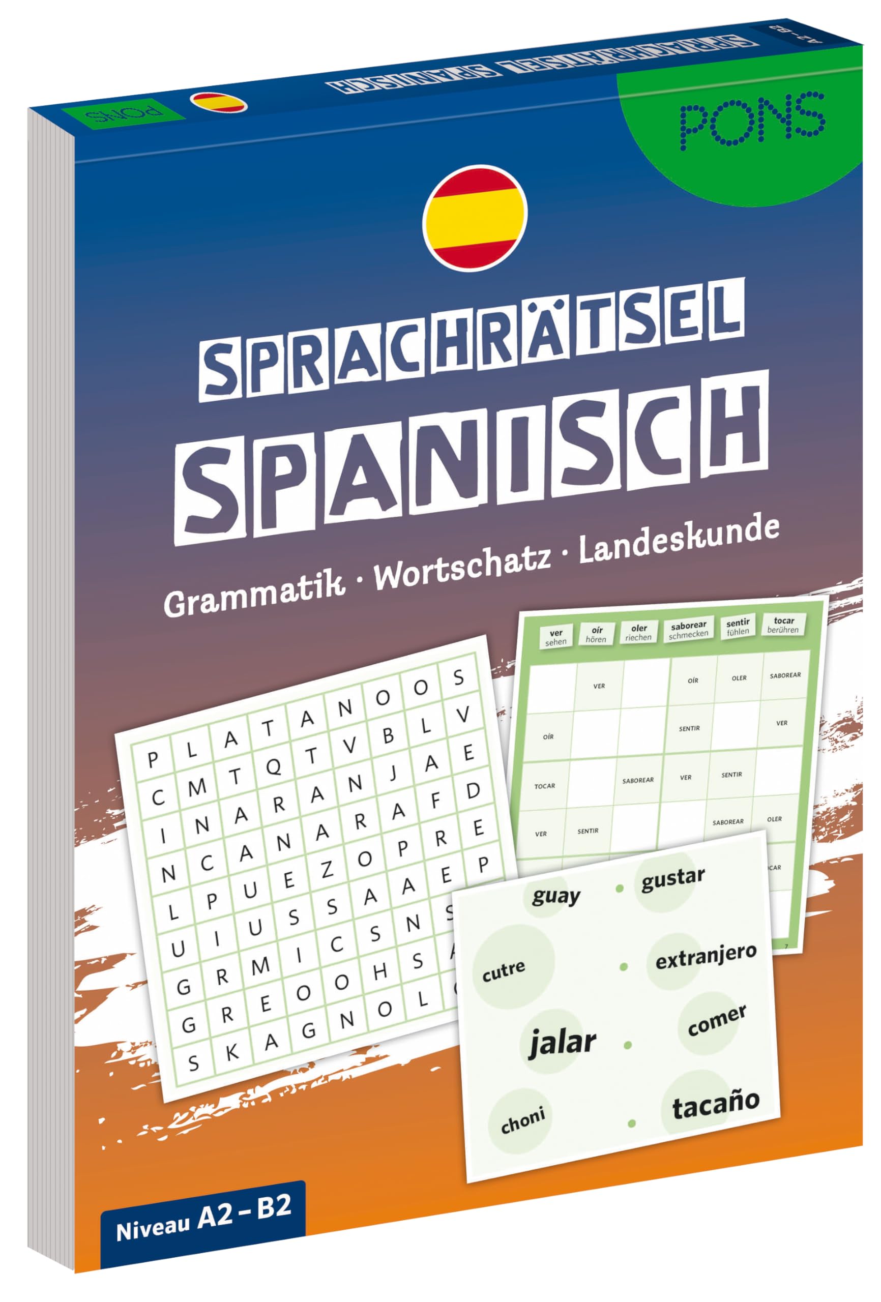 PONS Sprachrätsel Spanisch Foreign Languages ​​& Dictionaries