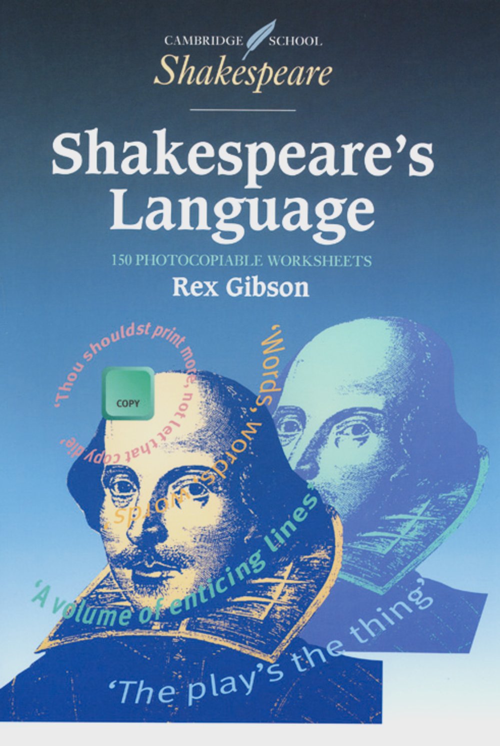 Shakespeare's Language: 150 Photocopiable Worksheets. Paperback Foreign Languages ​​& Dictionaries
