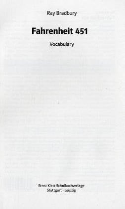 Fahrenheit 451, Vokabular Contemporary literature
